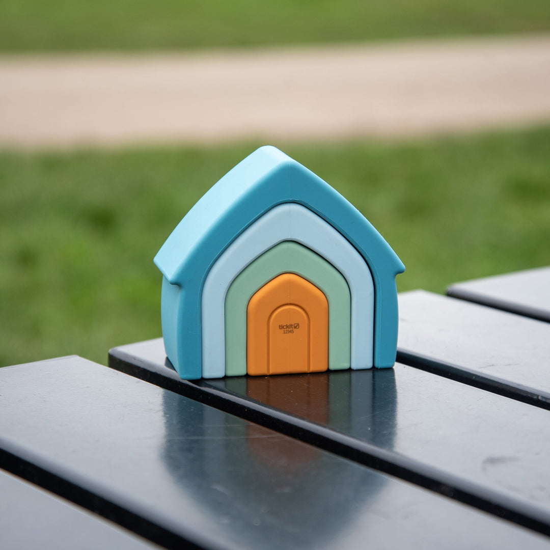 SiliSoft® Stacking Houses (Neutral)
