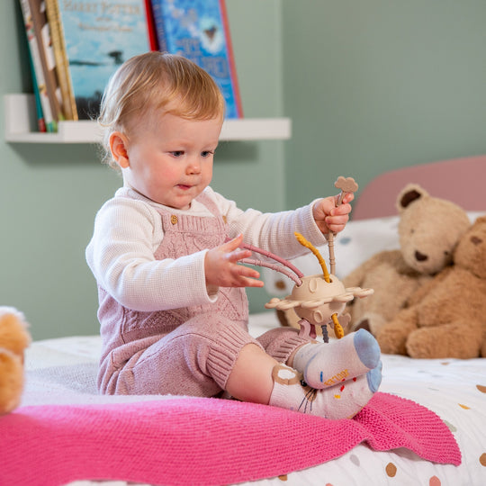 SiliSoft® Zip Pull Toy (Earth)