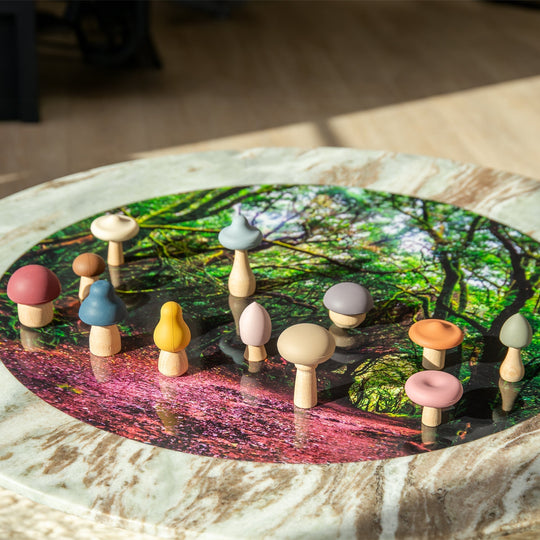 SiliSoft® Woodland Mushroom Set (Earth)