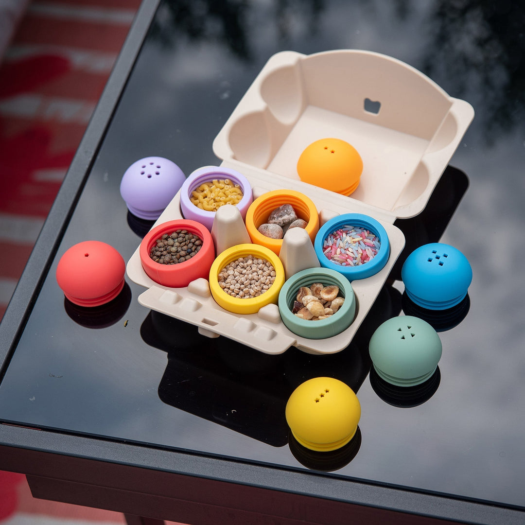 SiliSoft® Sensory Eggs (Rainbow)
