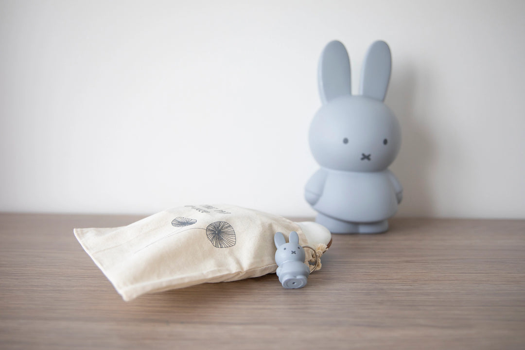 Miffy | Keyring - Silver Blue