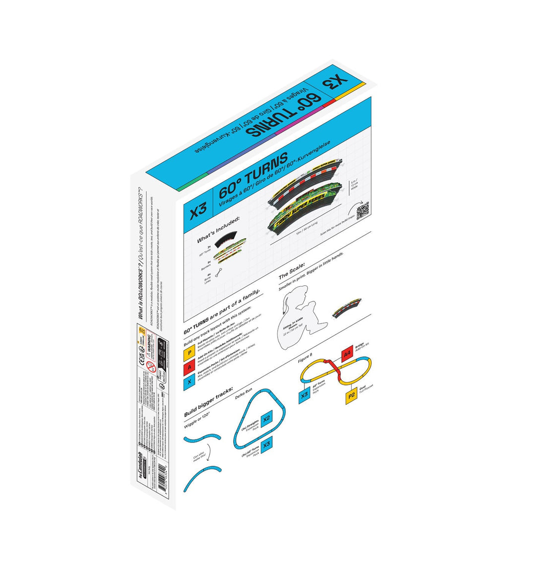 ROADWORKS 60 Turn Track Expansion 2-Pack