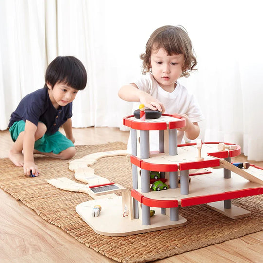 PlanToys Parking Garage