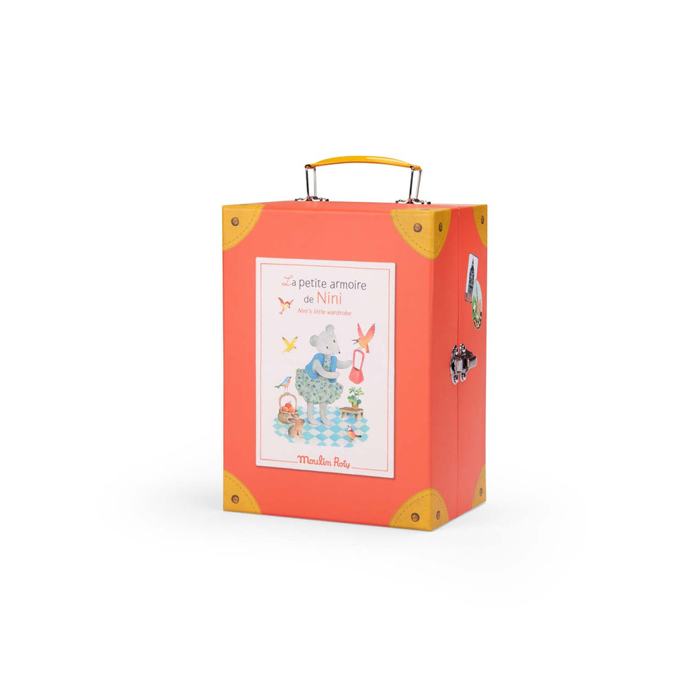 Moulin Roty | La Grande Famille Wardrobe Suitcase - Nini Mouse