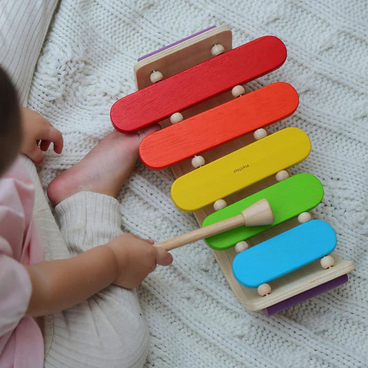 Plan Toys | Oval Wooden Xylophone