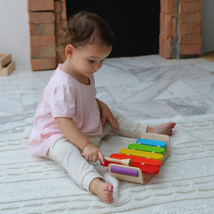 Plan Toys | Oval Wooden Xylophone