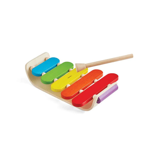Plan Toys | Oval Wooden Xylophone