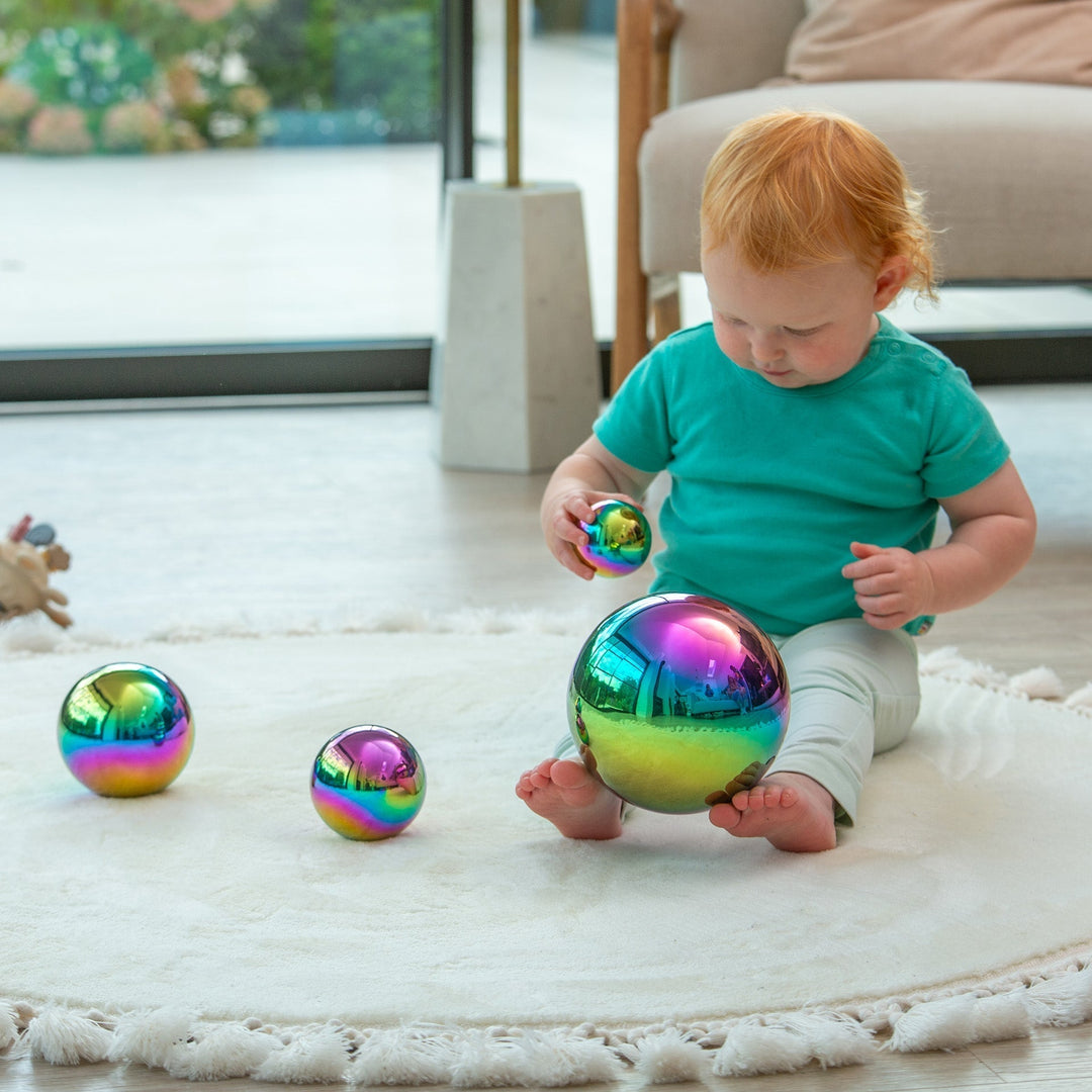 Sensory Steel Colour Burst Balls