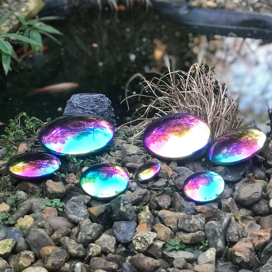 Sensory Steel Colour Burst Buttons