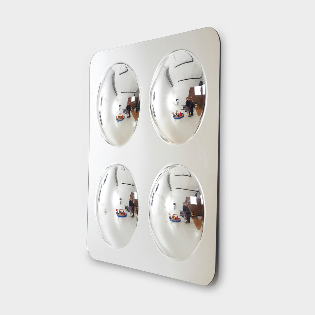 Large 4-Domed Acrylic Mirror Panel