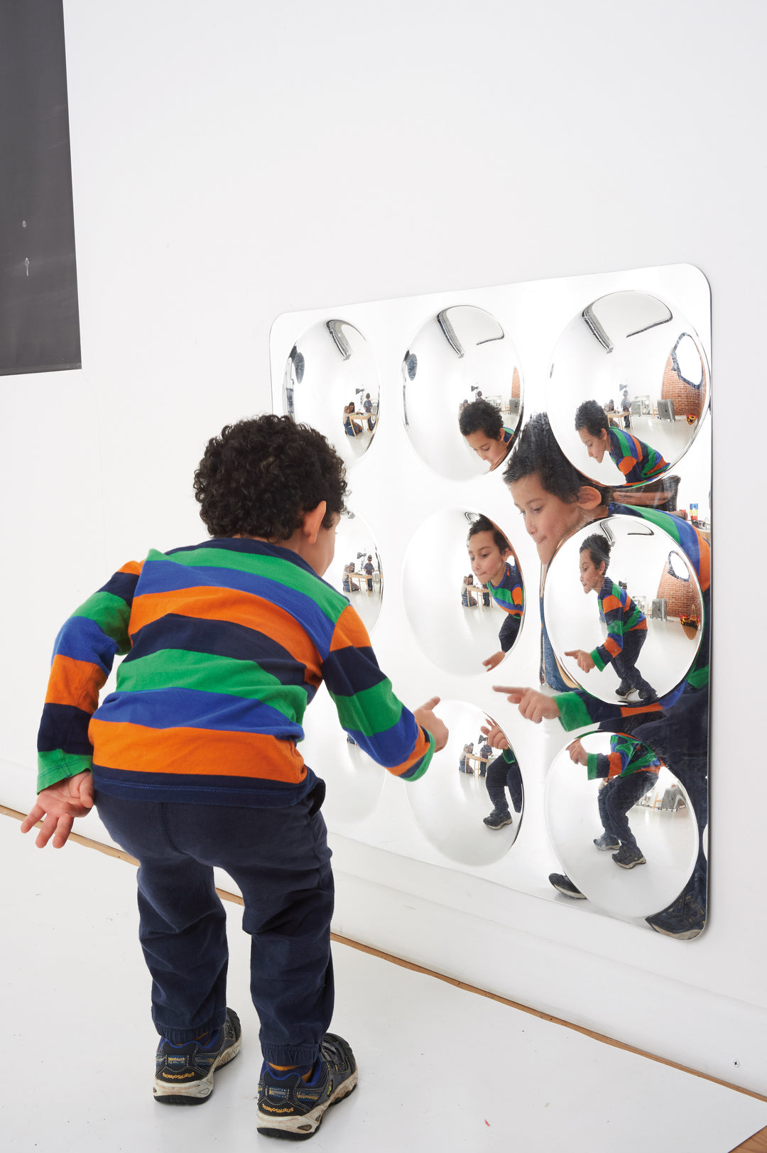 Giant 9-Domed Acrylic Mirror Panel