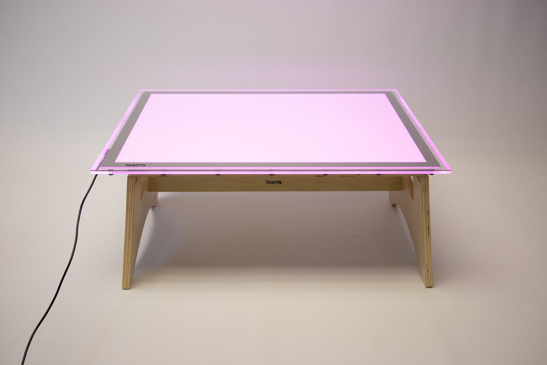 Colour Changing Light Panel And Table Set