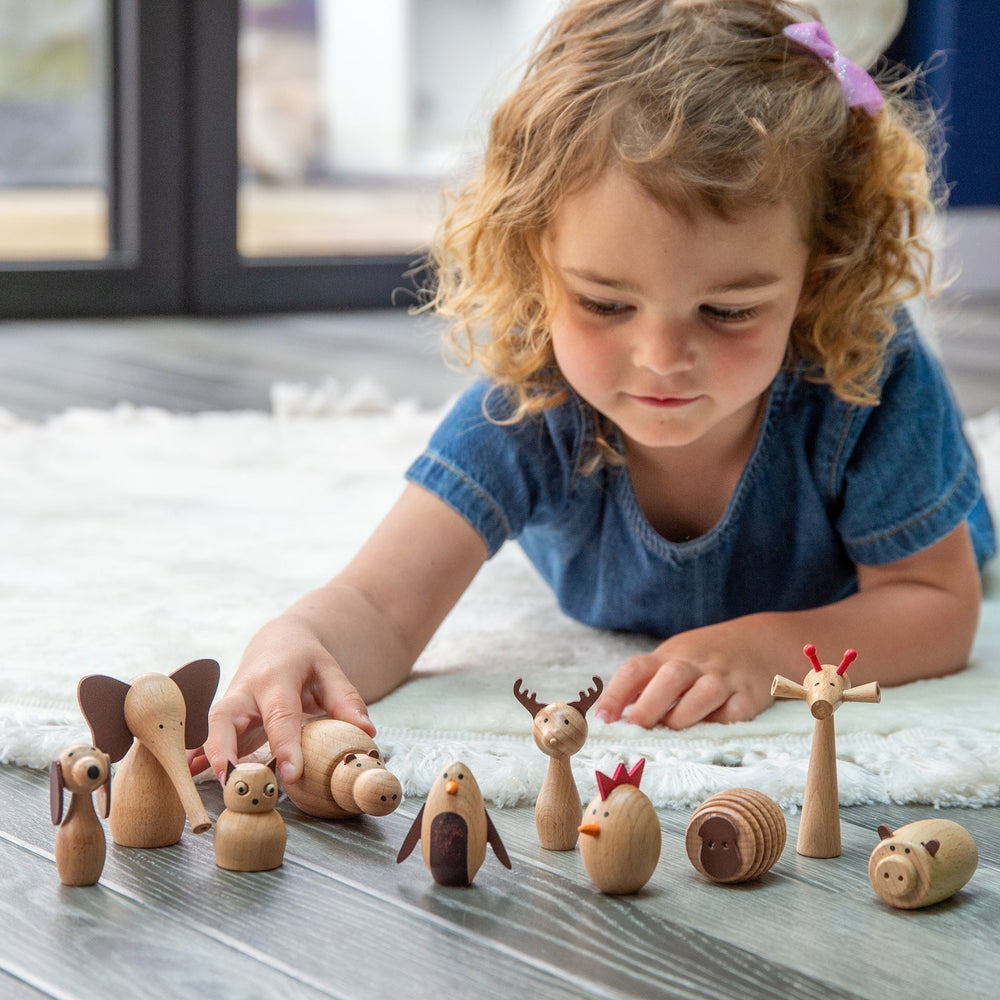 Wooden Animal Friends