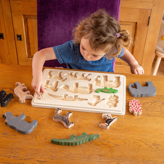Safari Animal Layer Puzzle