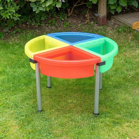 Discovery Colour Quadrant Trays & Stand