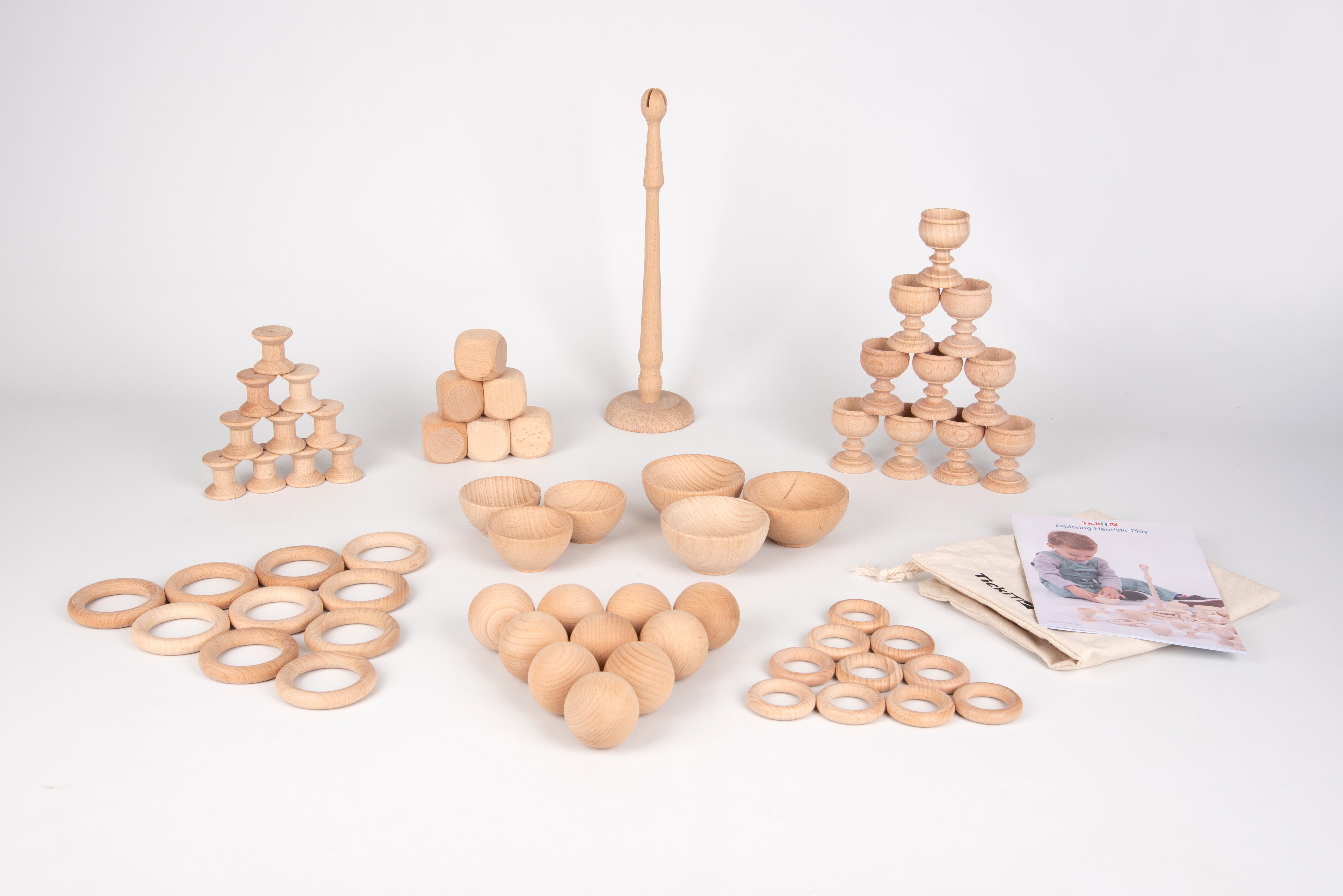 Heuristic Play Wooden Starter Kit – Moo Like a Monkey