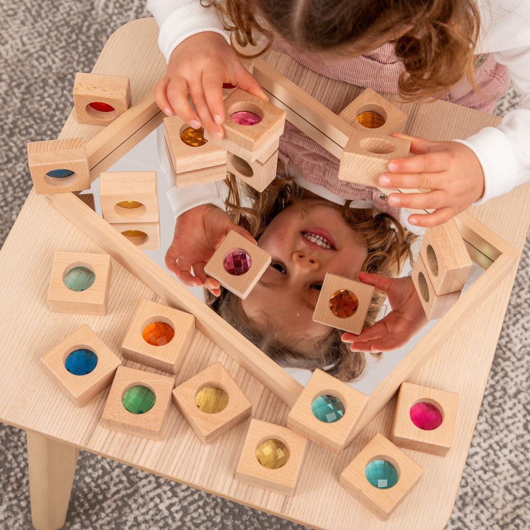Wooden Kaleidoscope Blocks