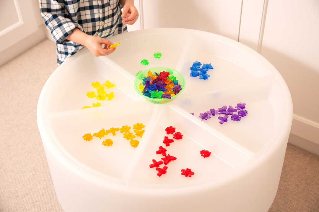 Sensory Discovery Table + Discovery Trays