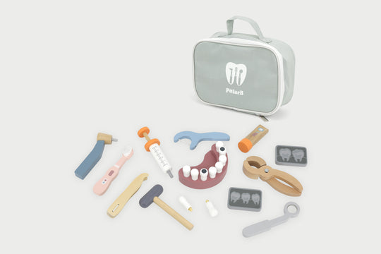 Wooden Dentist Set