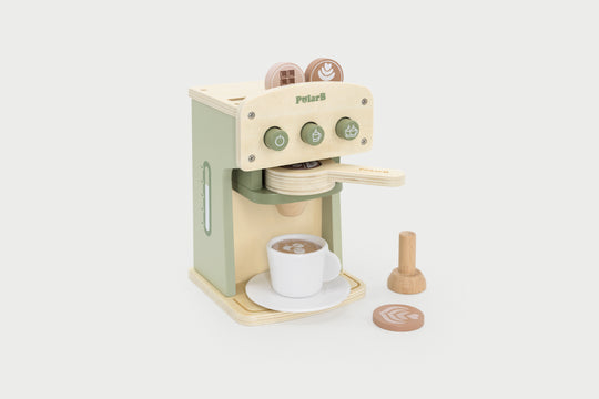 Wooden Coffee Machine