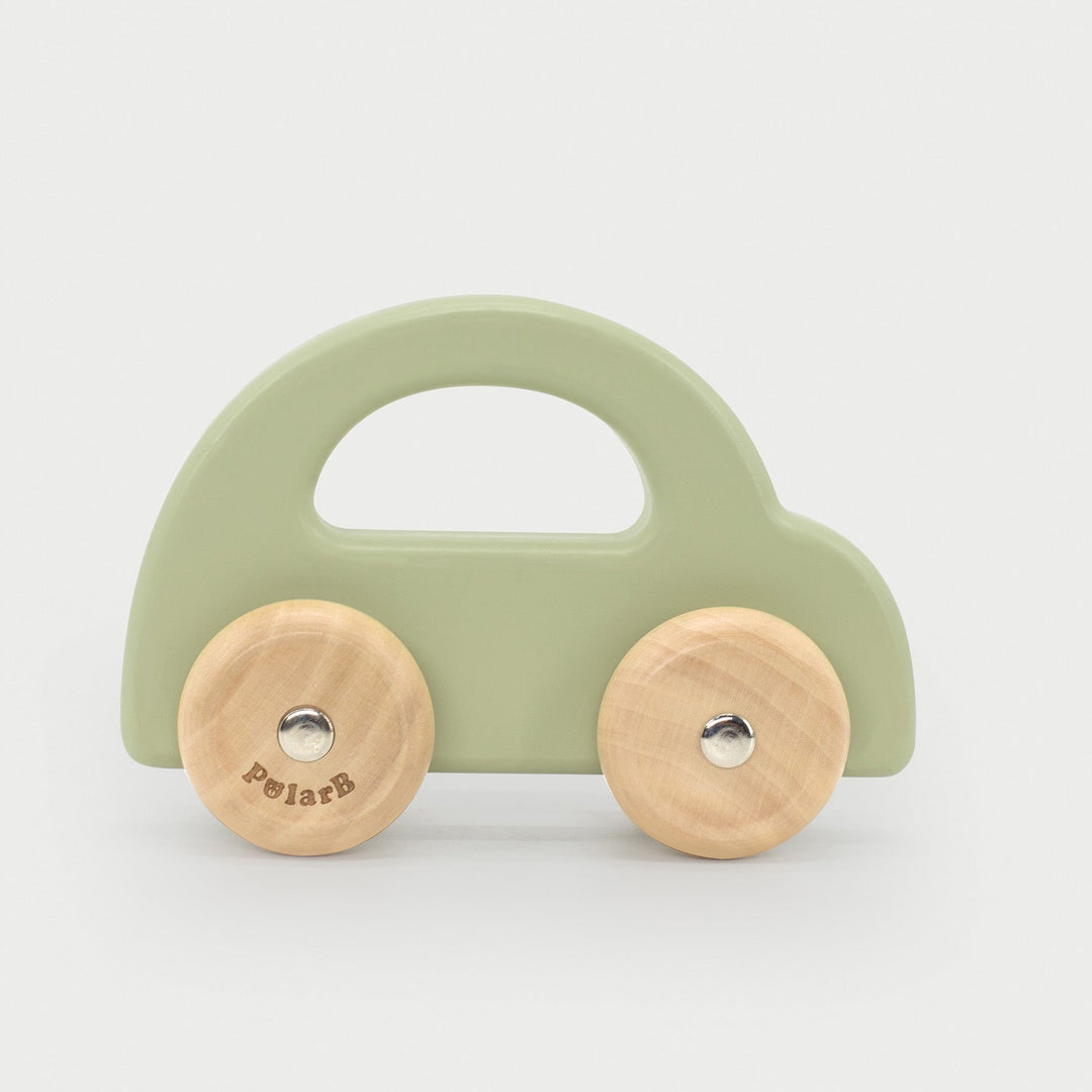 Wooden Car Green