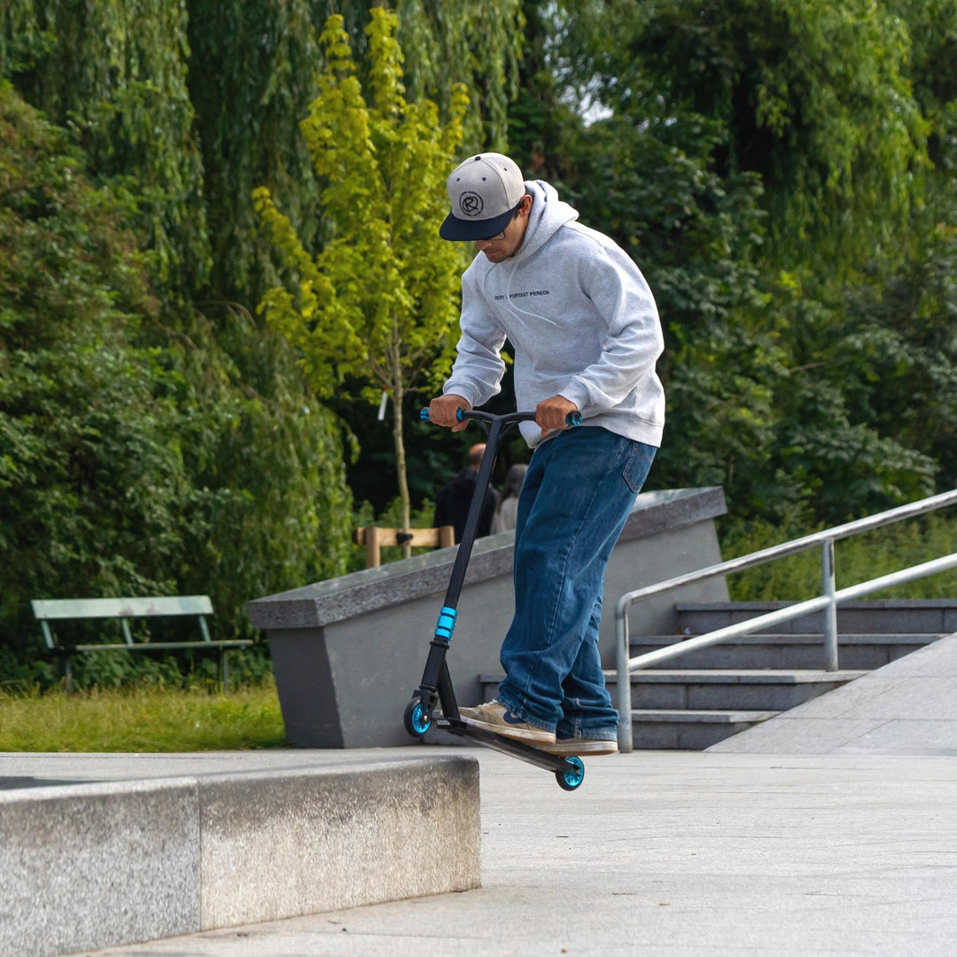 Deluxe Stunt Scooter - Navy
