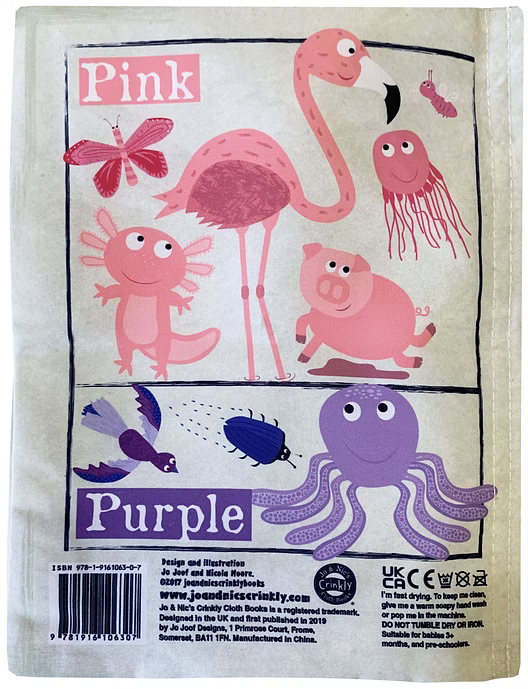 Baby Crinkly Comic | Colourful Creatures
