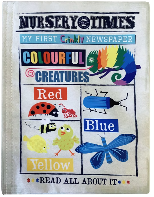 Baby Crinkly Comic | Colourful Creatures