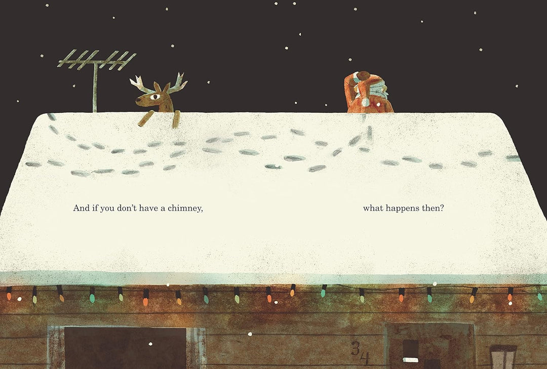 How Does Santa Get Down The Chimney?