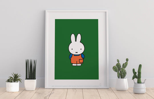 Miffy Art Print Green | 11” x 14”