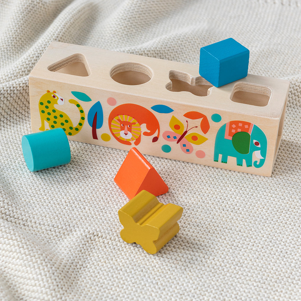 Wooden Shape Sorter | Wild Wonders