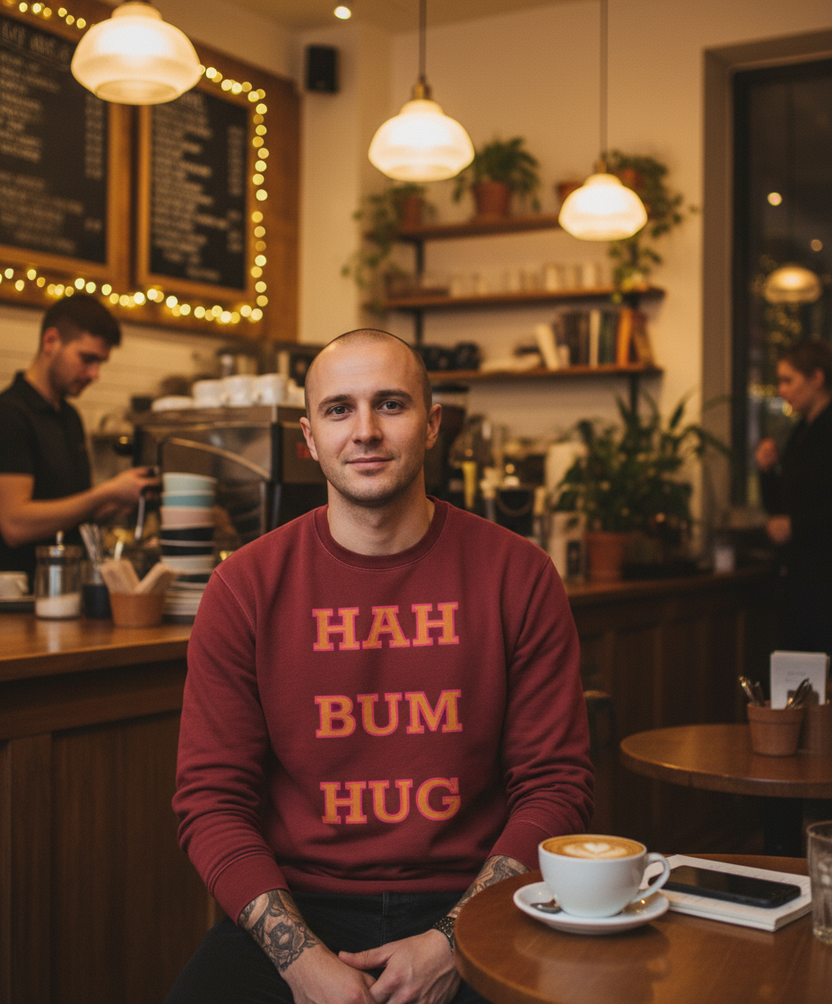 Organic Adult Sweatshirt - Hah Bumhug