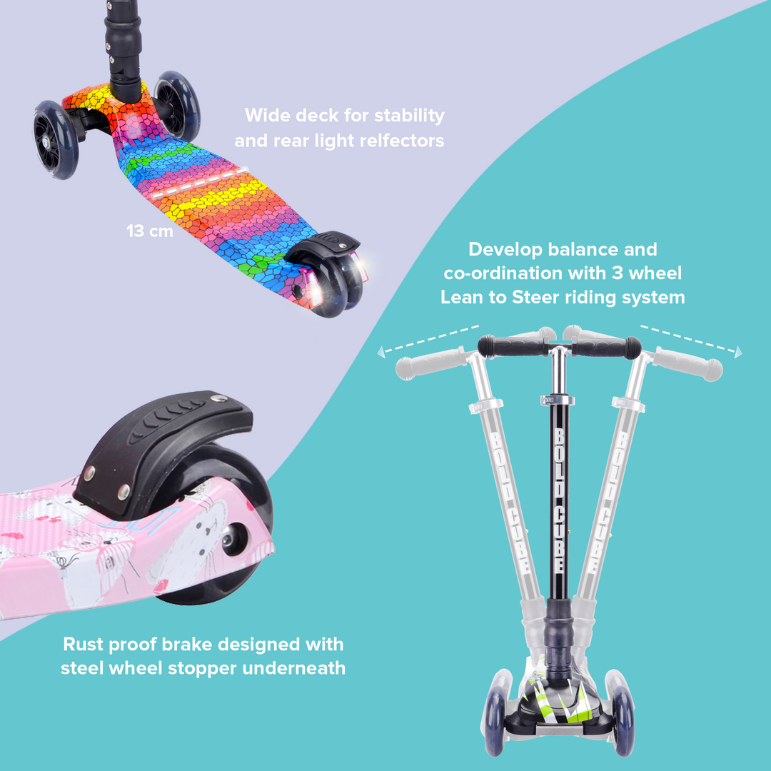 Big 3 Wheel Scooter - Dark Night