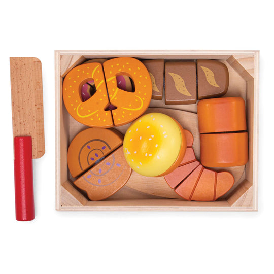 Cutting Bread and Pastries Crate