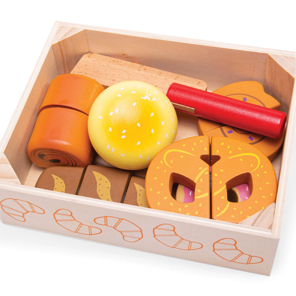 Cutting Bread and Pastries Crate