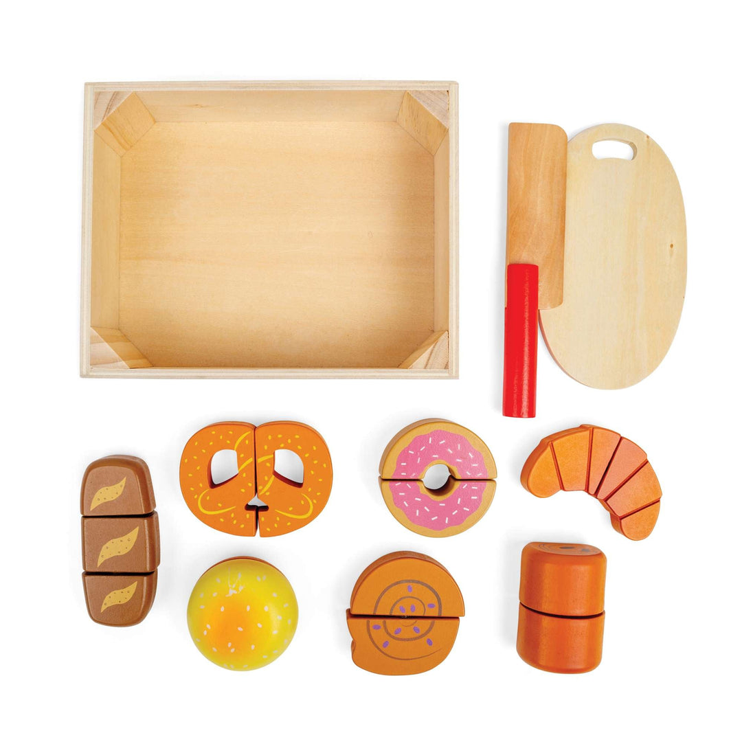 Cutting Bread and Pastries Crate
