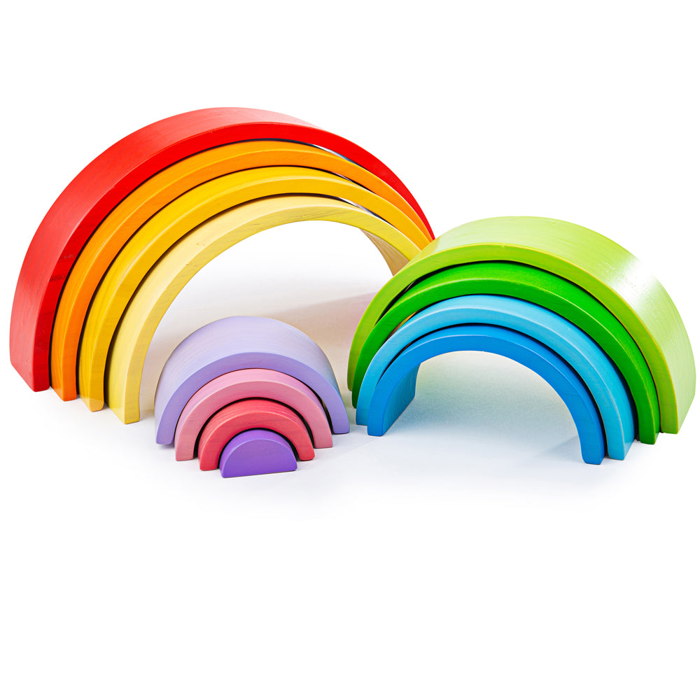 Large Stacking Rainbow Toy