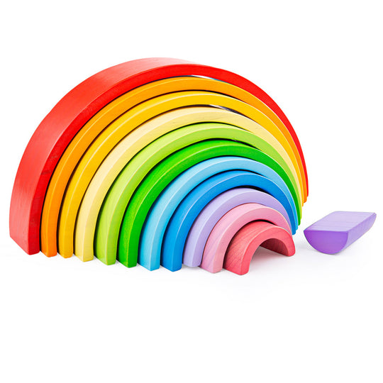 Large Stacking Rainbow Toy