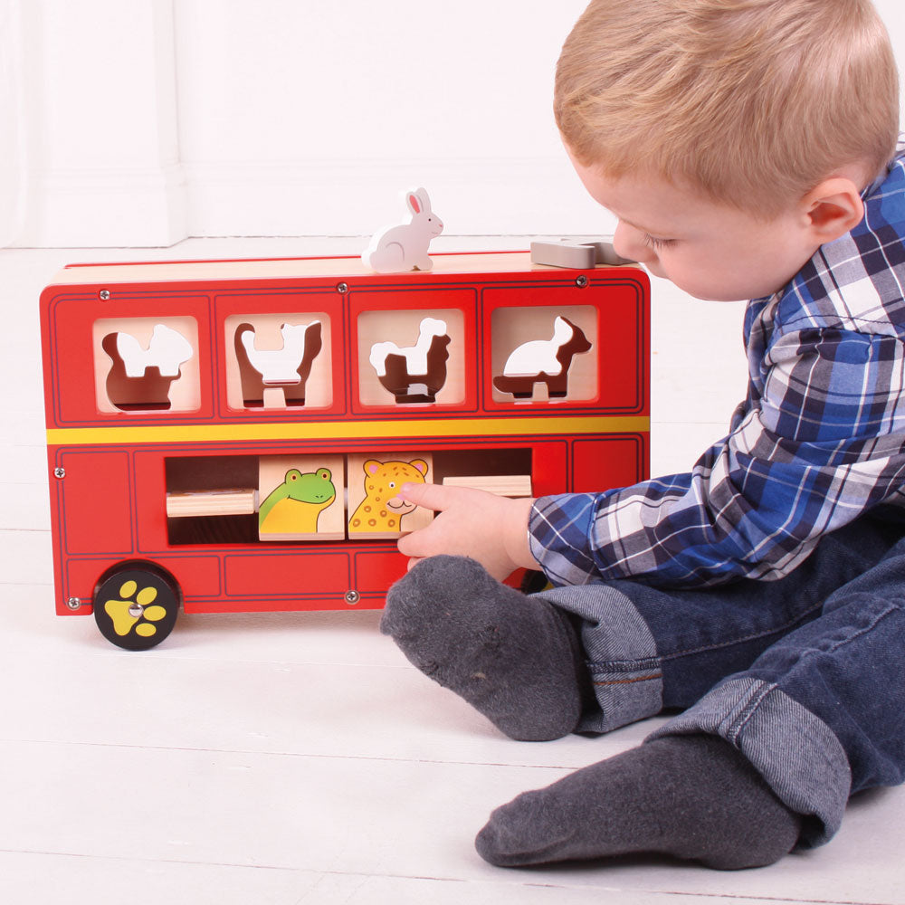 Shape Sorter Bus Toy