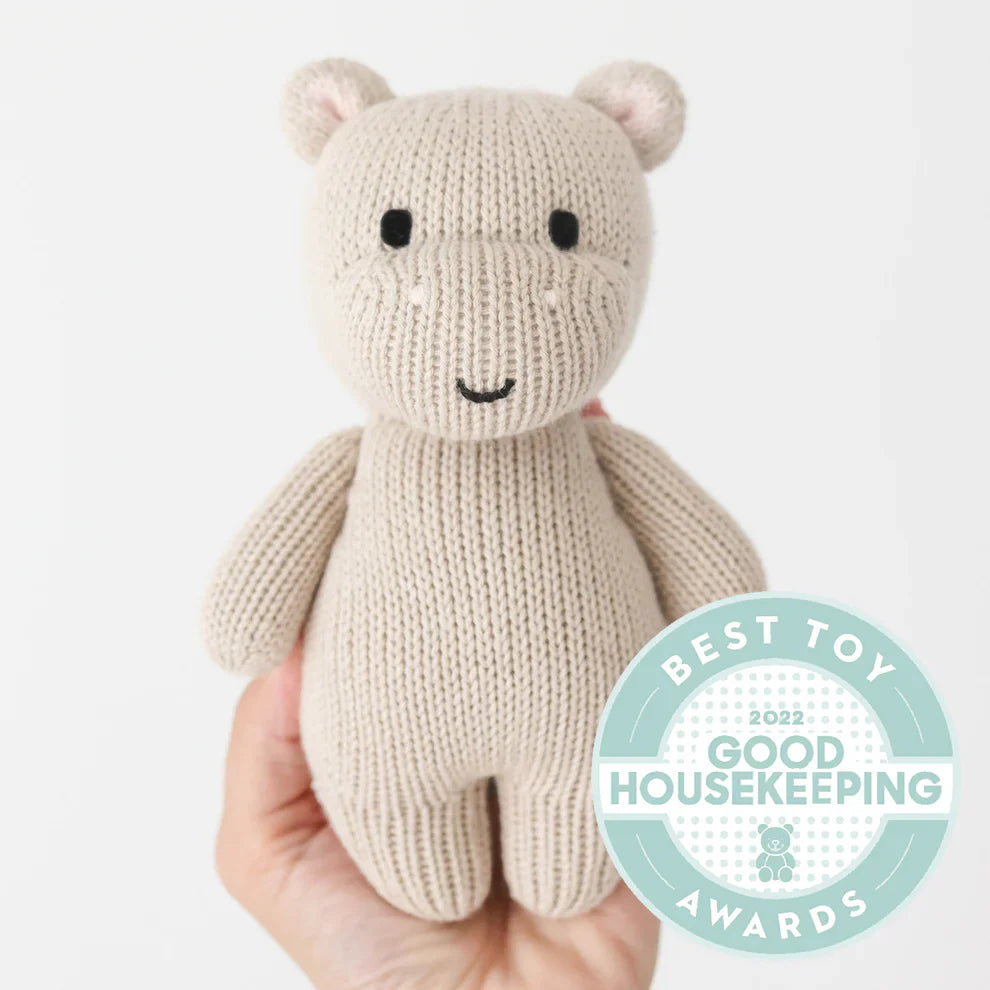 cuddle+kind - Baby Animal Collection - Baby Hippo Pebble