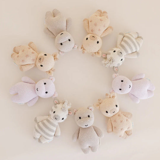 cuddle+kind - Baby Animal Collection - Baby Hippo Pebble