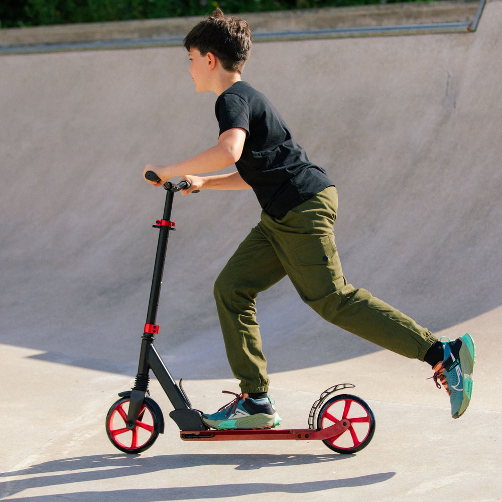 Big 2 Wheel Scooter - Burgundy