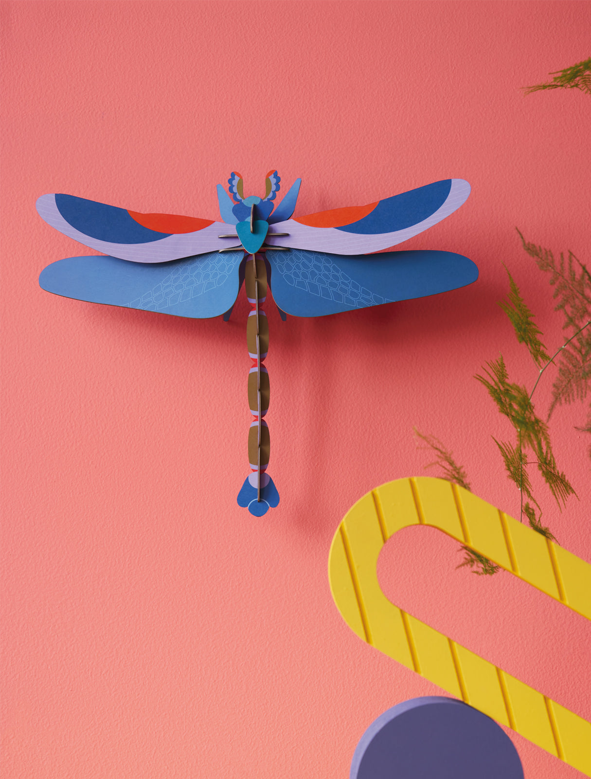 Studio Roof Wall Decoration | Giant Blue Dragonfly - Moo Like a Monkey