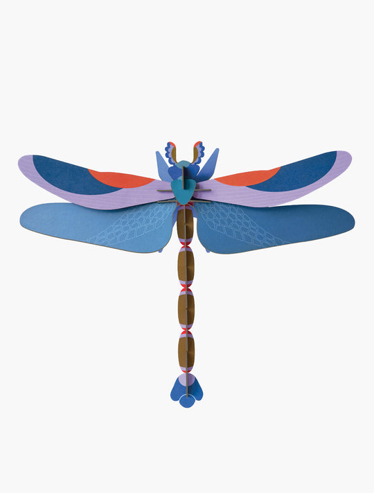 Studio Roof Wall Decoration | Giant Blue Dragonfly