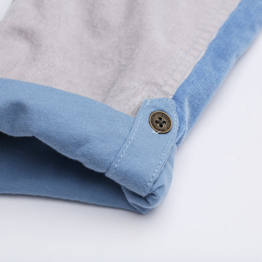 Dotty Dungarees | Corduroy Dungarees - Juniper Patchwork