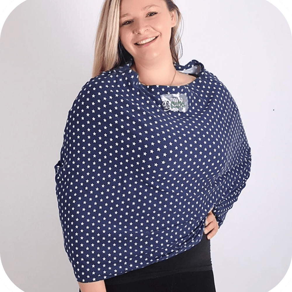 Mama Bamboo Cotton 4in1 Breastfeeding Cover