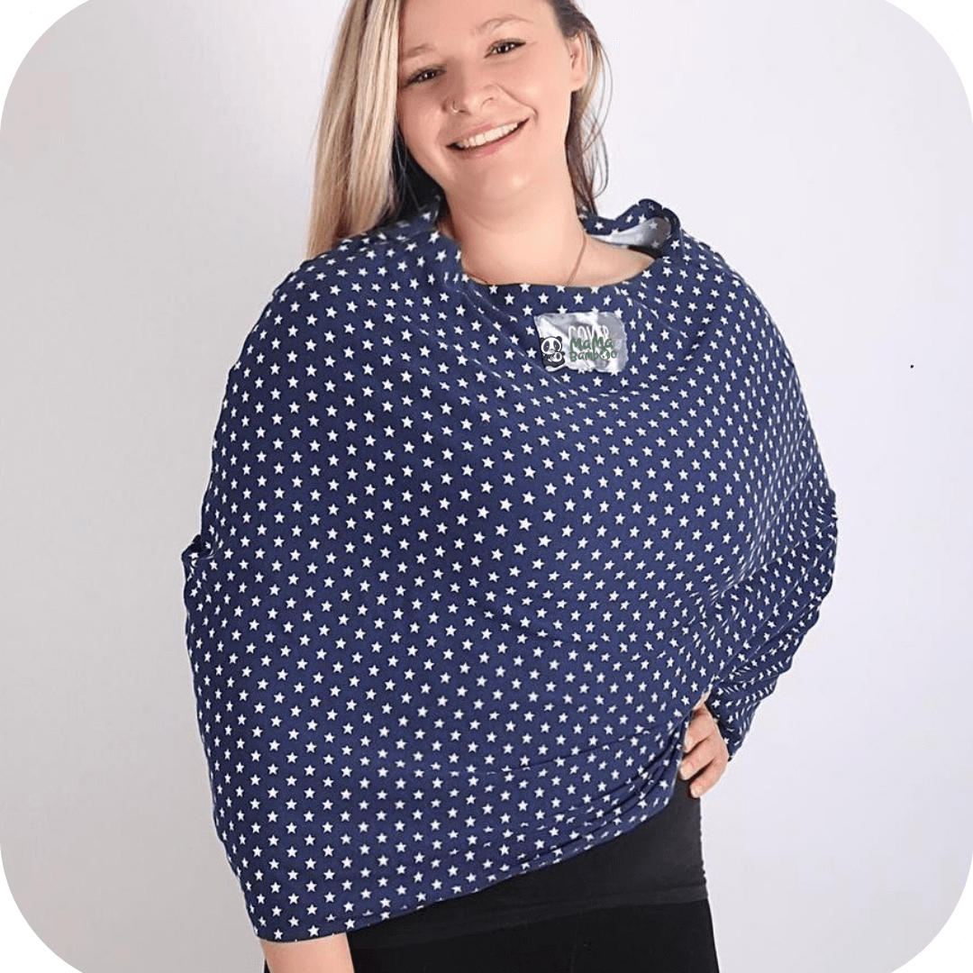 Mama Bamboo Cotton 4in1 Breastfeeding Cover