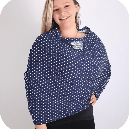 Mama Bamboo Cotton Breastfeeding Cover