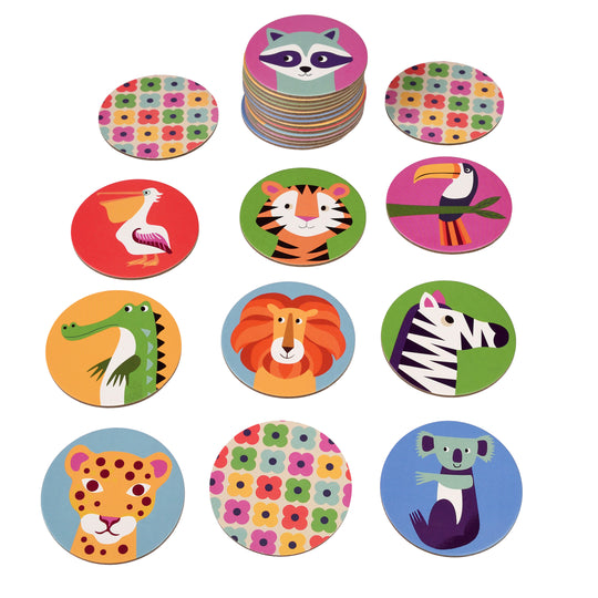 Memory Game | Colourful Creatures