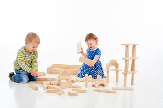 Wooden Jumbo Block Set | Natural